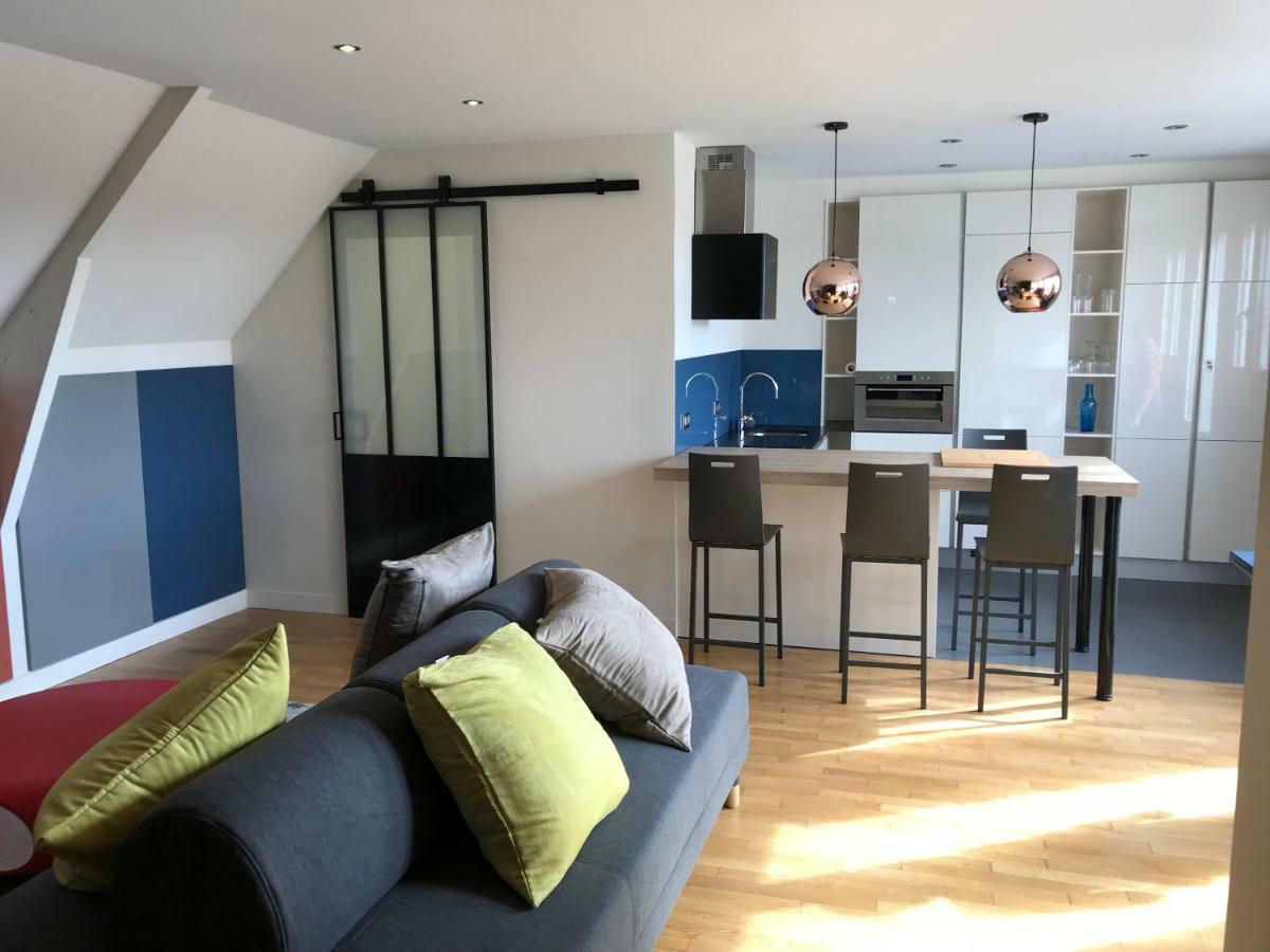 Appartement Duplex, Tours Centre ภายนอก รูปภาพ