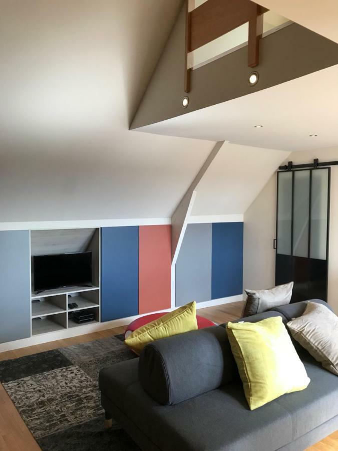 Appartement Duplex, Tours Centre ภายนอก รูปภาพ